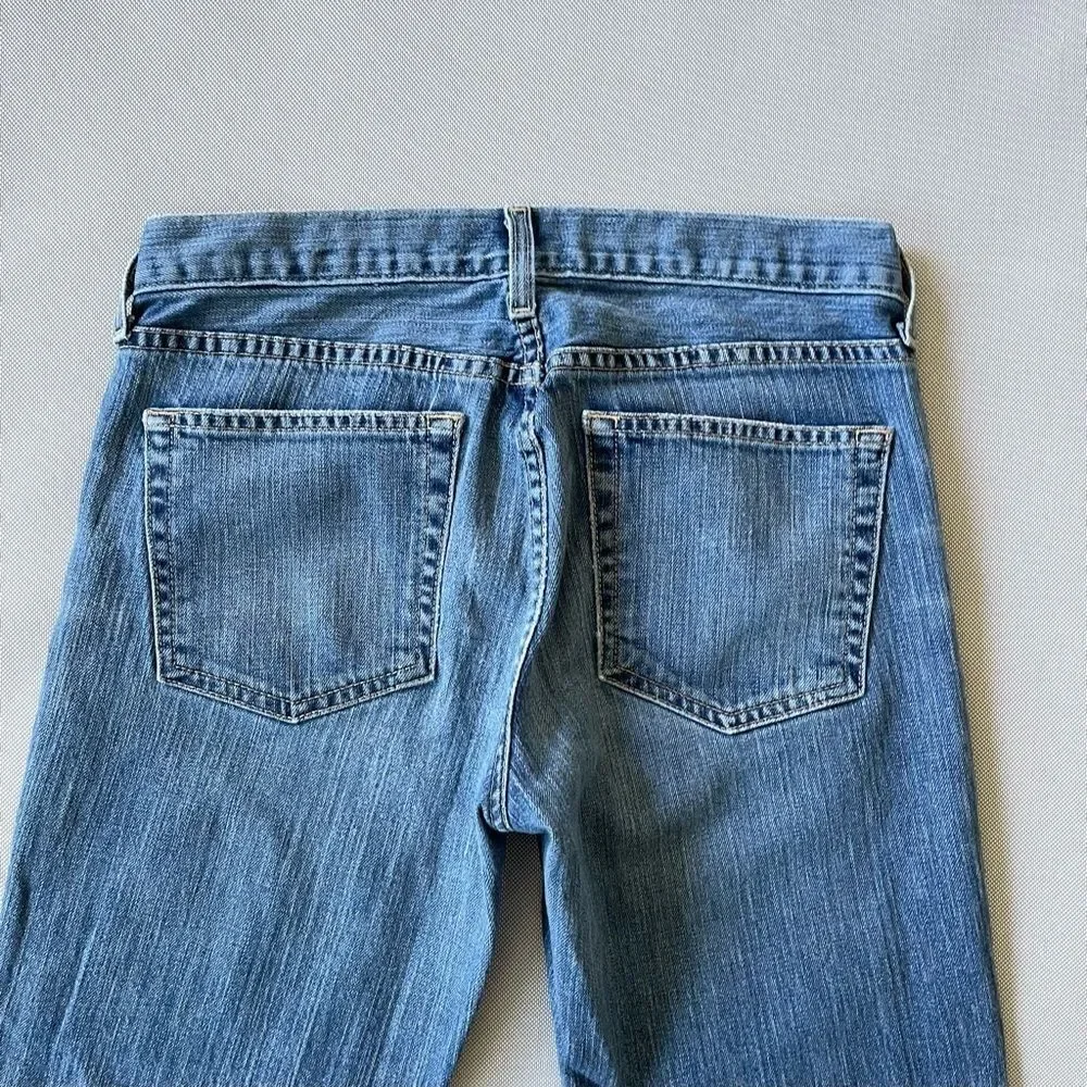 J Crew Bootcut Low Waist Denim Jeans Women’s Size 26S
